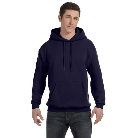 Hanes Adult Ecosmart Pullover Hood , P170 , Navy , X-Large