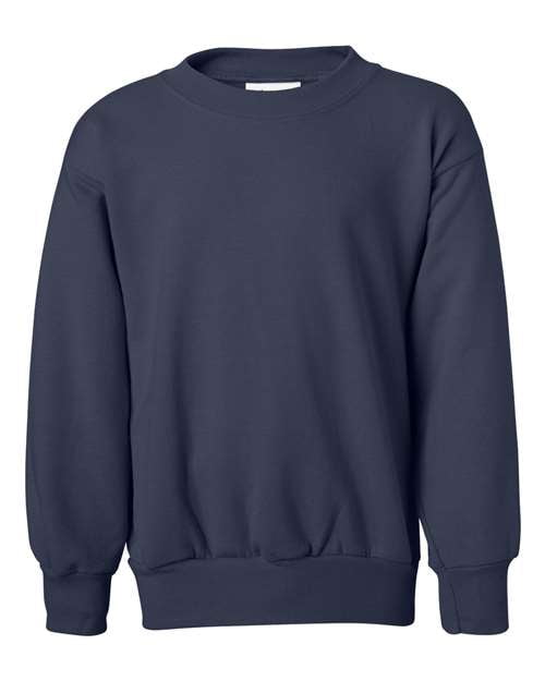 Hanes Kids Fleece Crewneck Pullover Sweatshirt Long Sleeve ComfortBlend EcoSmart Walmart
