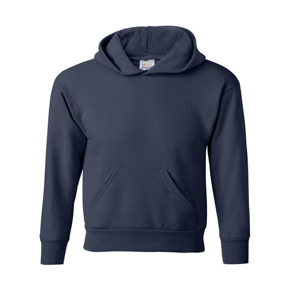 Hanes P473 Youth 7.8 oz. EcoSmart 50/50 Pullover Hood (2 PACK)