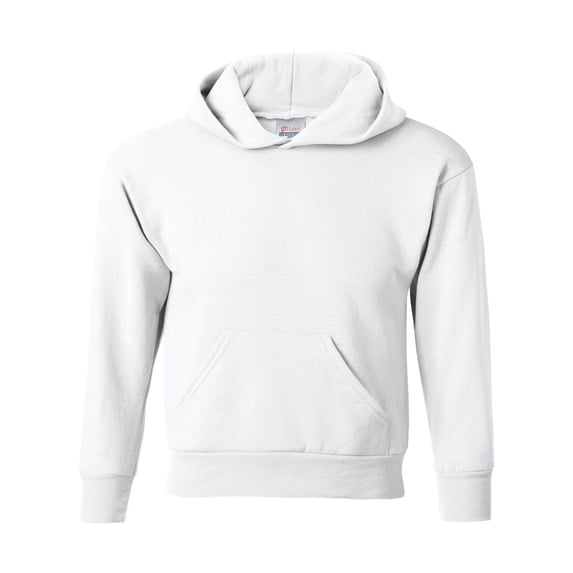 Hanes P473 Youth 7.8 oz. EcoSmart 50/50 Pullover Hood (2 PACK)