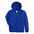 thumbnail image 1 of Hanes P480 Youth 7.8 oz. EcoSmart 50/50 Full-Zip Hood, 1 of 1