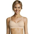 thumbnail image 1 of Hanes Perfect Coverage Women's Wireless Bra, ComfortFlex Fit Petal Dust Heather S, 1 of 5