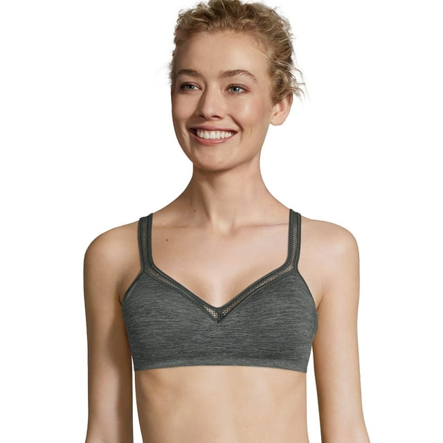 Hanes TShirt Bra Perfect Coverage Women's Wireless ComfortFlex Fit