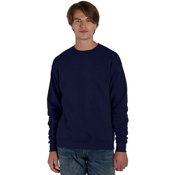 Hanes - Perfect Fleece Crewneck Sweatshirt - RS160 - Navy - Size: XL