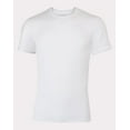thumbnail image 1 of Hanes Perfect Flex Men's Tee, White Crewneck Undershirt, 1-Pack S, 1 of 9