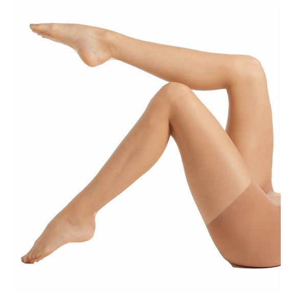 Hanes Perfect Nudes™ Run Resistant Tummy Control Girl Short Hosiery Beige/Nude 3 S