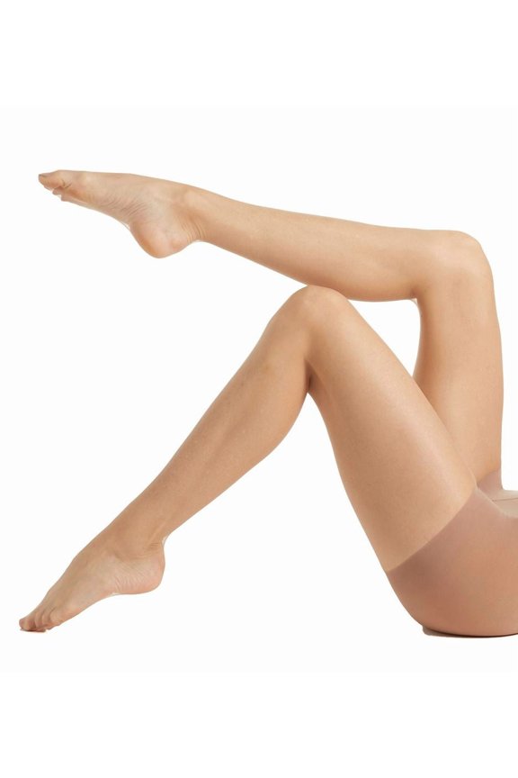 Perfect Nudes™ Run Resistant Tummy Control Girl Short Hosiery Buff/Nude 2 L