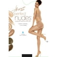 thumbnail image 1 of Hanes Perfect Nudes™ Run Resistant Tummy Control Girl Short Hosiery True Black L, 1 of 6