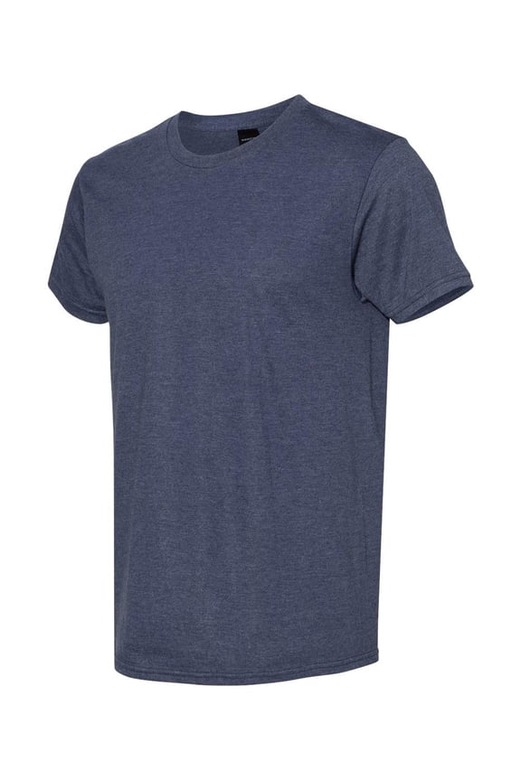- Perfect-T T-Shirt - 4980 - Heather Navy - Size: 4XL