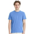 thumbnail image 1 of Hanes Perfect-T T-Shirt Short Sleeve Crewneck Tee Shirts for Men (Carolina Blue, S), 1 of 8