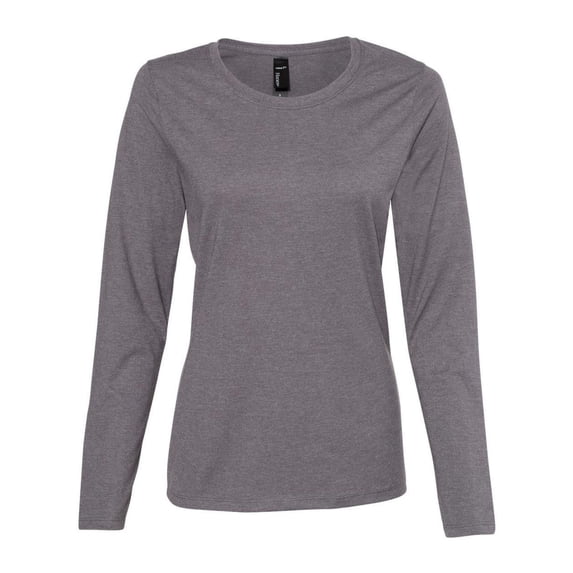 Hanes Perfect-T Women’s Long Sleeve Scoopneck T-Shirt