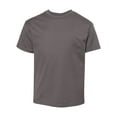 thumbnail image 1 of Hanes - Perfect-T Youth T-Shirt - 498Y - Smoke Grey - Size: XS, 1 of 5