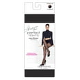 thumbnail image 1 of Hanes Perfect Tights with Compression Diamond and Control Top Black, 1 of 2