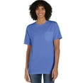 thumbnail image 1 of Hanes Pocket T-Shirt Unisex Garment Dyed Cotton Short Sleeve Tee Crewneck Ringspun Cotton, 1 of 4