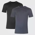 thumbnail image 1 of Hanes Premium Men's 2pk Move Breathable Mesh Crewneck T-Shirt X-Temp - Black, 1 of 6