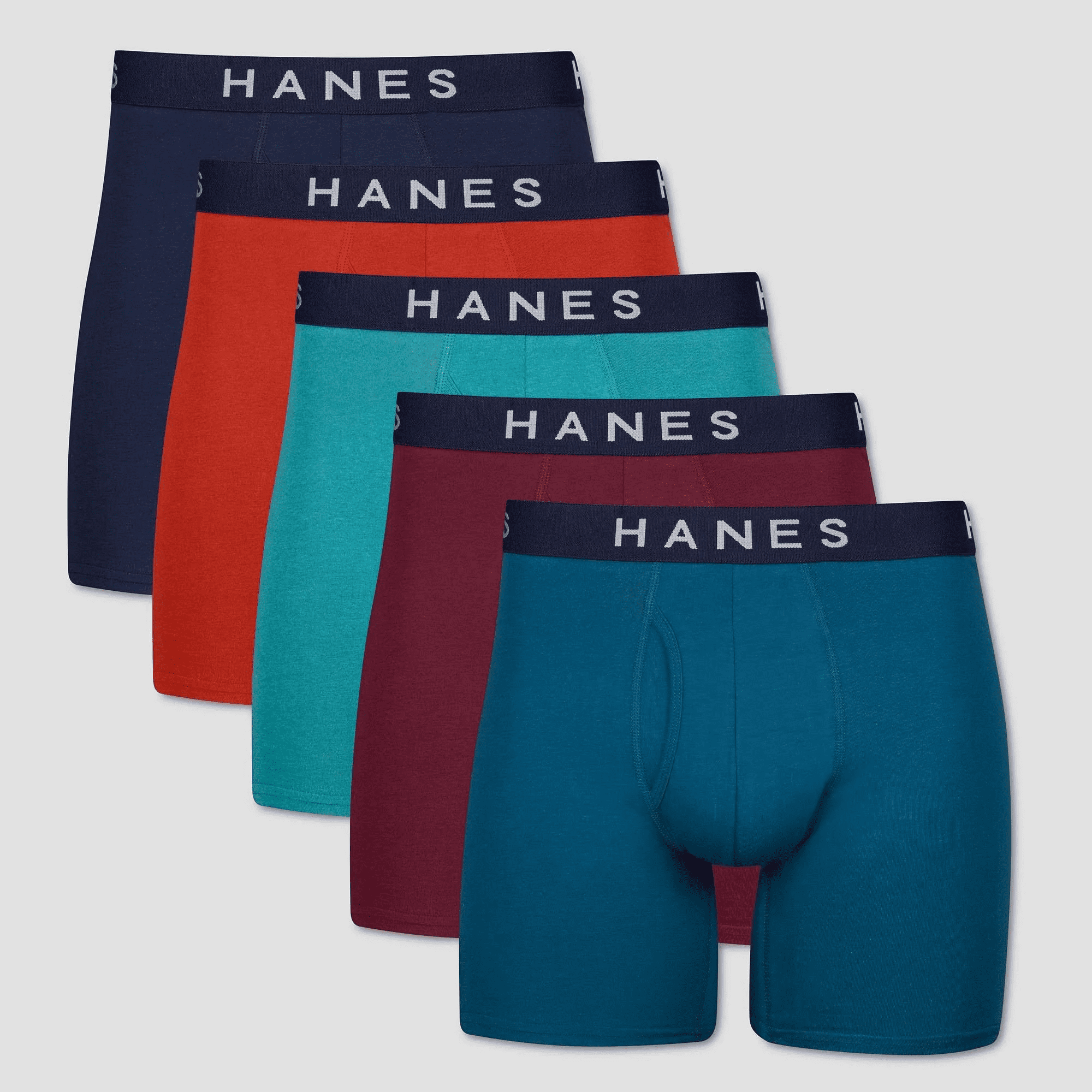hanes boxers large