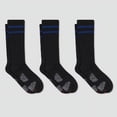 thumbnail image 1 of Hanes Premium Men's Compression Crew Socks 3pk - (Black, 6-12), 1 of 2