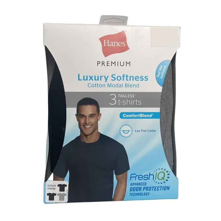 Hanes comfortblend tagless crew neck tees on sale