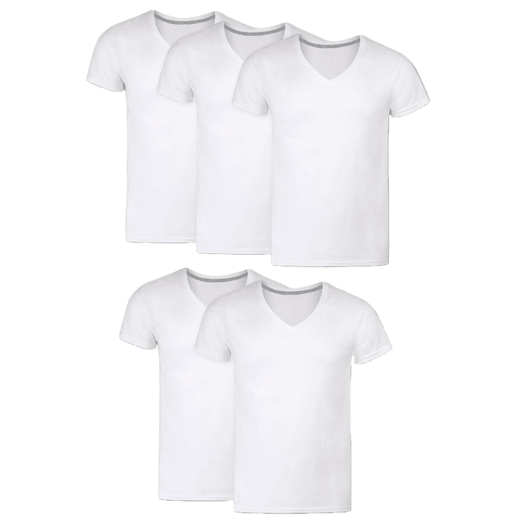 Hanes slim fit comfortblend v neck hotsell
