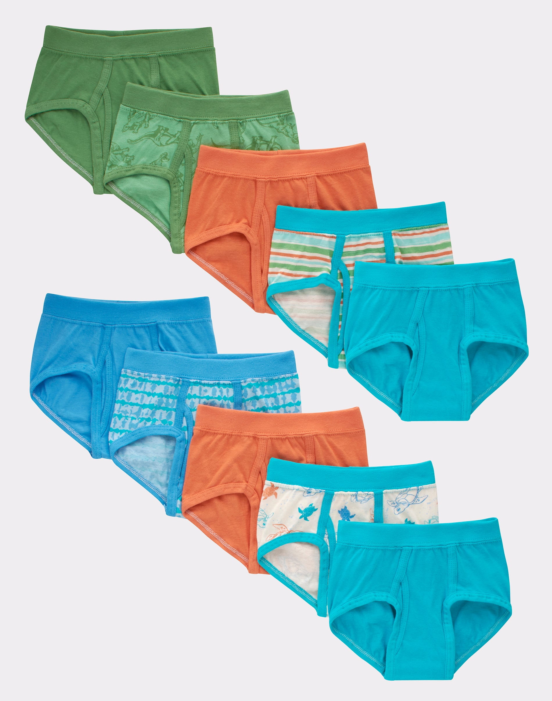 Hanes Girls' Toddler 6-Pack Brief, Assorted, 2-3: Clothing, Shoes & Jewelry  