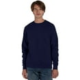 thumbnail image 1 of Hanes - Perfect Fleece Crewneck Sweatshirt - RS160 - Navy - Size: L, 1 of 3