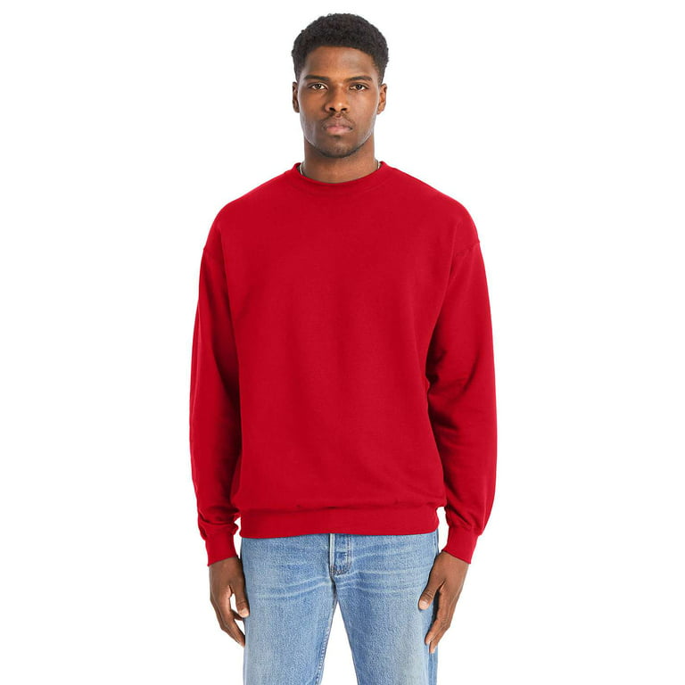  Hanes Men's Crewneck Sweatshirt, Tri-Blend French