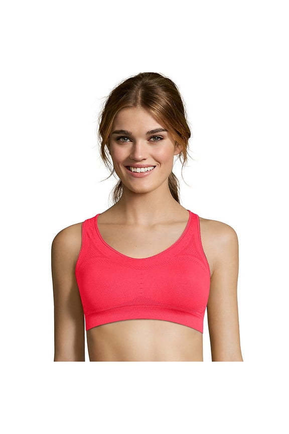 Racerback Sports Bra Womens Seamless Jog Fitness Running Workout Wirefree