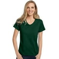 thumbnail image 1 of Hanes Relaxed Fit Women's ComfortSoft® V-neck T-Shirt - 5780, 1 of 1