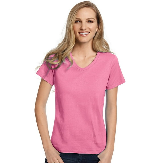 HN 5780 LAD 5.2OZ TGLS VNK TEE (PINK S)