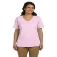 thumbnail image 1 of Hanes Relaxed Fit Women's ComfortSoftÂ® V-neck T-Shirt, Style 5780, 1 of 2