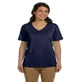 thumbnail image 1 of Hanes Relaxed Fit Women's ComfortSoft V-neck T-Shirt, Style 5780, 1 of 1