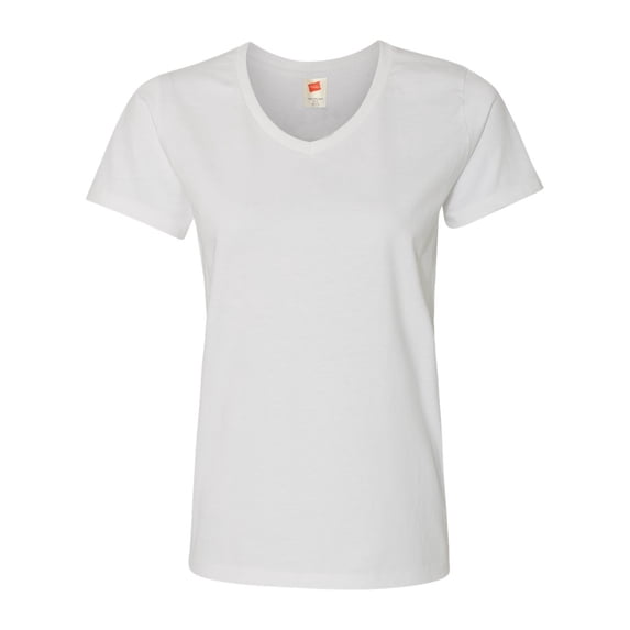 Hanes Relaxed Fit Women's ComfortSoft V-neck T-Shirt