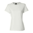 thumbnail image 1 of Hanes SL04 Ladies' 4.5 oz. 100% Ringspun Cotton Nano-T T-Shirt (2 PACK), 1 of 1
