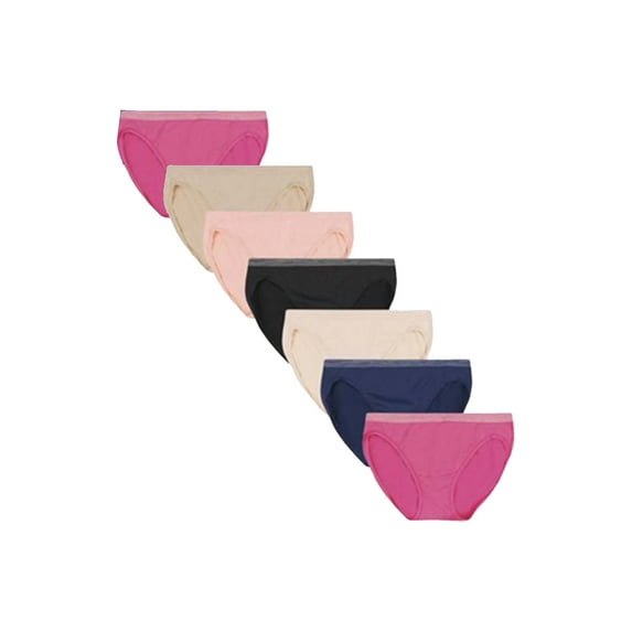 Hanes Seamless Fit Bikini Panties, 6 Piece (Women's)