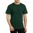 thumbnail image 1 of Hanes Short Sleeve Beefy-T Pocket T-Shirts - Big Sizes, Deep Forest, 2XLarge, 1 of 1