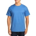 thumbnail image 1 of Hanes Short Sleeve Beefy-T T-Shirts, Denim Blue, Small, 1 of 1