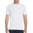 thumbnail image 1 of Hanes Short Sleeve Beefy-T T-Shirts, White, Small, 1 of 1