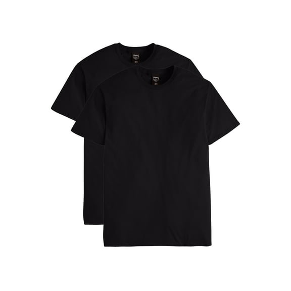 Hanes Short Sleeve T-Shirt 2-Pack Mens Perfect-T Tee Lightweight Cotton sz S-3XL