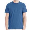 thumbnail image 1 of Hanes Short Sleeve T-Shirt - Denim Blue, Men Crewneck Comfortable Classic Fit Tee, 2XL, 1 of 5