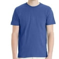 thumbnail image 1 of Hanes Short Sleeve T-Shirt - Regal Navy Heather, Men Crewneck Comfortable Classic Fit Tee, S, 1 of 5