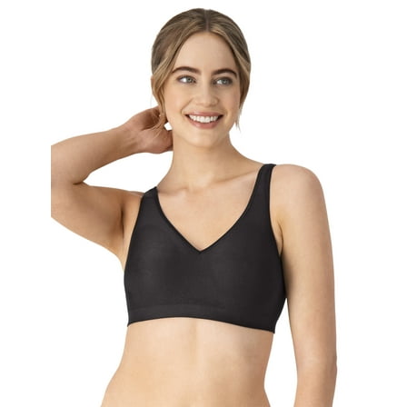 Hanes Womens Wireless Bra, Comfort Evolution Wirefree Bra, Best Wireless Bra, Moisture-Wicking