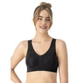 thumbnail image 1 of Hanes Womens Bralette, Invisible Embrace Pullover Bralette, Moisture-Wicking T-Shirt Bra, 1 of 9