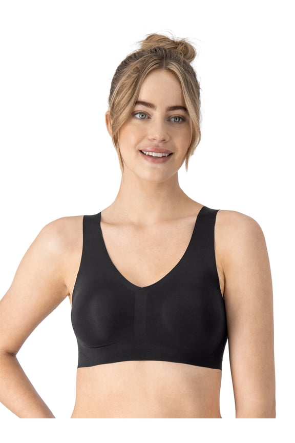 Womens Bralette, Invisible Embrace Pullover Bralette, Moisture-Wicking T-Shirt Bra, Sizes S-XXL+