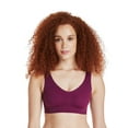 thumbnail image 1 of Hanes Womens Bralette, Invisible Embrace Pullover Bralette, Moisture-Wicking T-Shirt Bra, 1 of 9