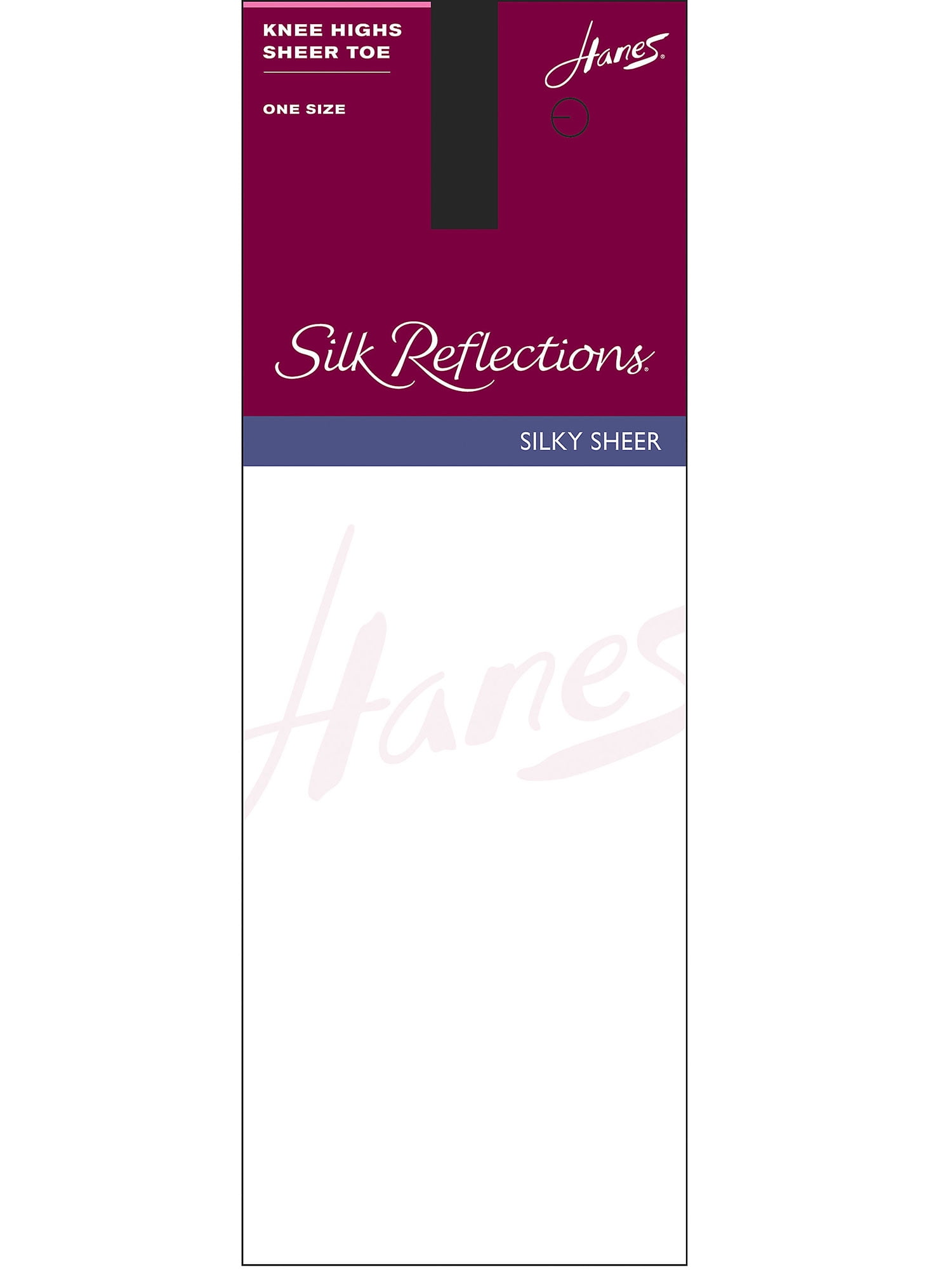 Knee & Thigh Highs  Womens Hanes Hanes Silk Reflections Silky