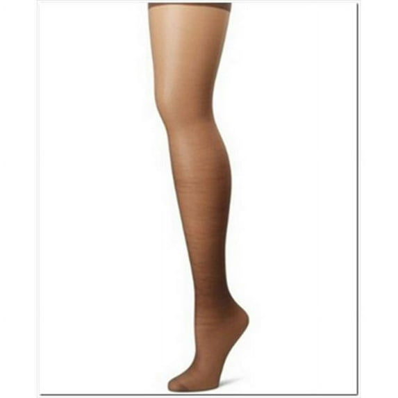 Hanes Silk Reflections Sheer Control Top Pantyhose, Enhanced Toe (Plus Size) White 3PLUS Women's