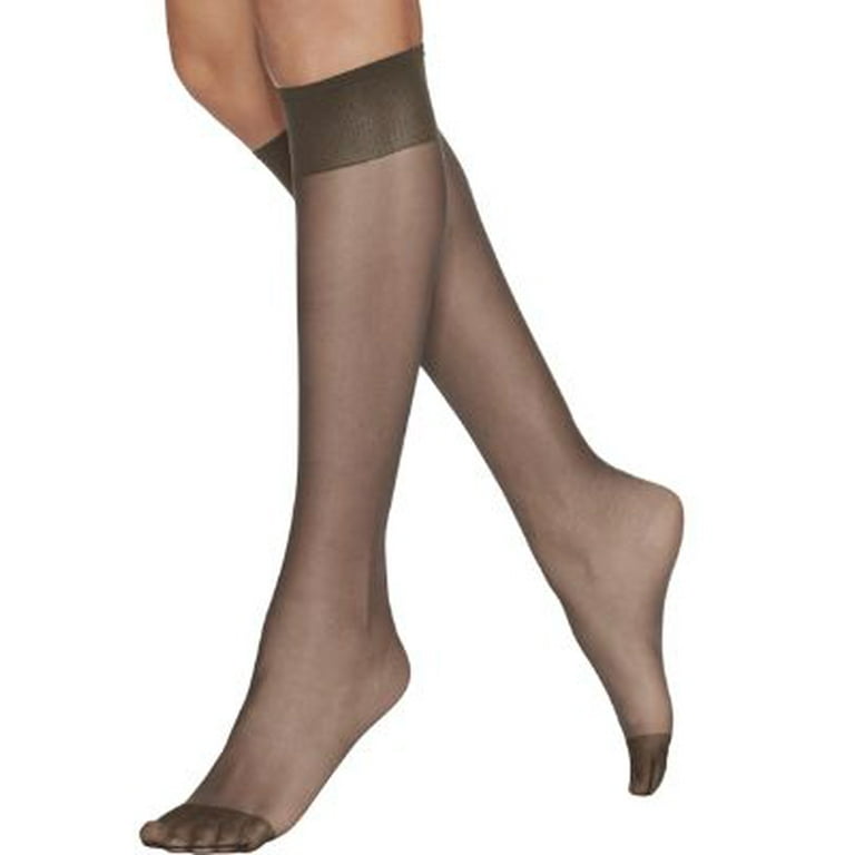 Hanes silk reflections knee highs best sale