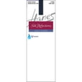thumbnail image 1 of Hanes Silk Reflections Silky Sheer Knee Highs with Reinforced Toe, 2-Pairs Classic Navy ONE SIZE Women's, 1 of 4