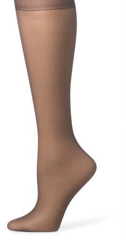 Hanes Silk Reflections Women's Silky Sheer Sandalfoot