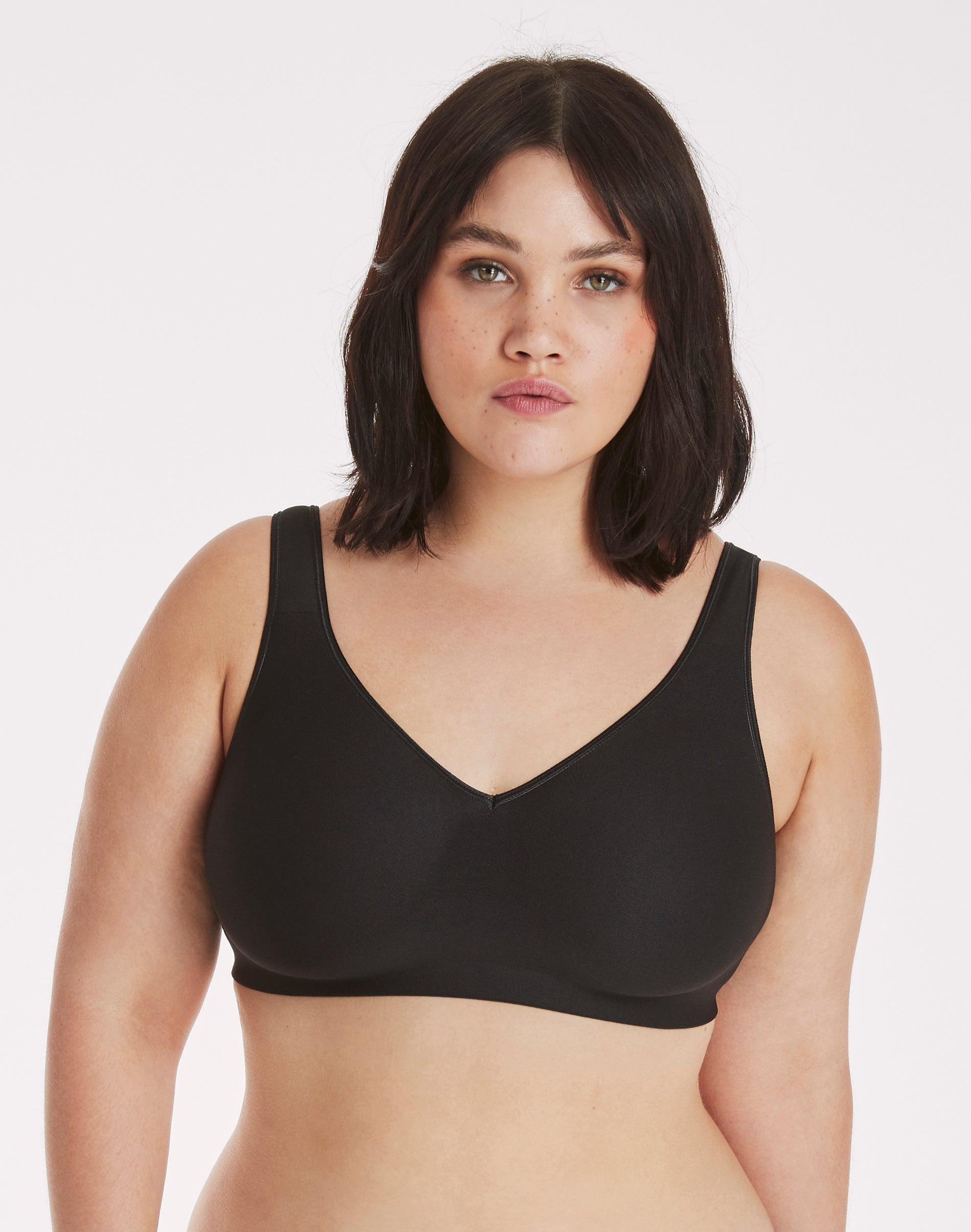 Hanes Smooth Comfort Women's Wireless T-Shirt Bra Moisture Wicking MHG796